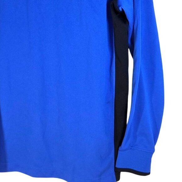 Nike Golf Dri-Fit Moisture Wicking 1/4 Zip Sweatshirt Royal Blue Men's Size XL - Picture 5 of 10